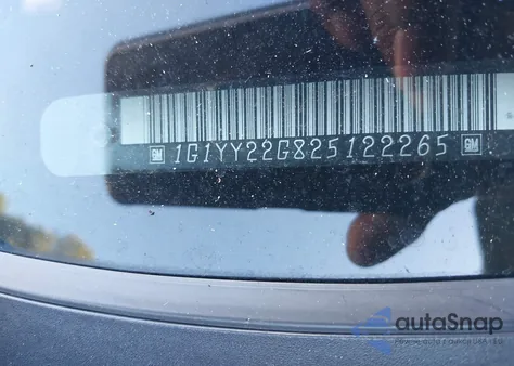 2002 Chevrolet Corvette from USA, damaged, VIN 1G1YY22G825122265